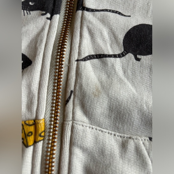 Mini Rodini set of joggers and hoodie with full zipper size 3/5Y - Picture 5 of 9